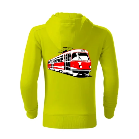 Tramvaj T3R barevná