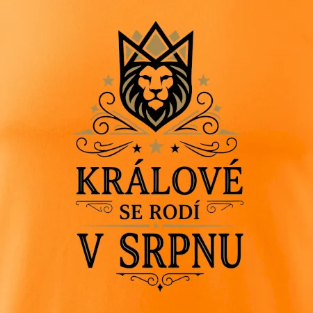 Lev s korunou - králové se rodí v srpnu