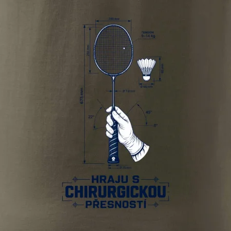 Badminton chirurgická přesnost