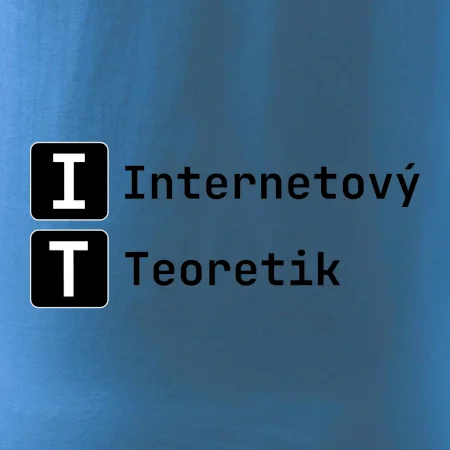 IT Nápis Internetový Teoretik