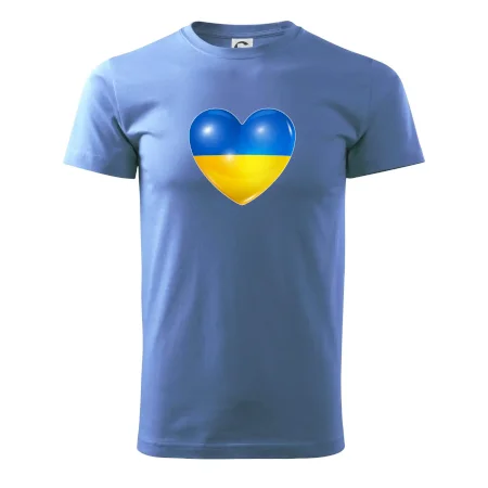 Ukrajina srdce vlajka