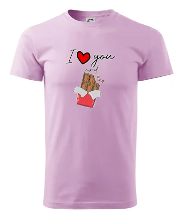 I love you and chocolate