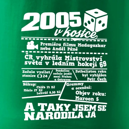 2005 v kostce