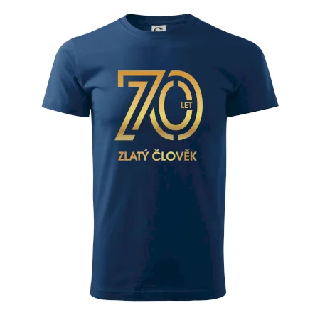 70 let zlatý člověk