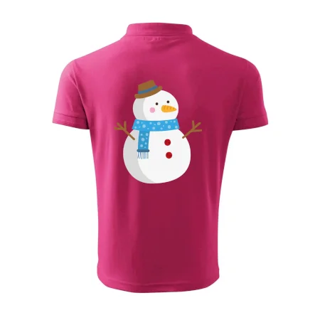 Sněhulák se šálou