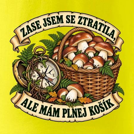Zase jsem se ztratil, ale mám plnej košík