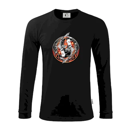 Yin & Yang Koi kapr - oranžový