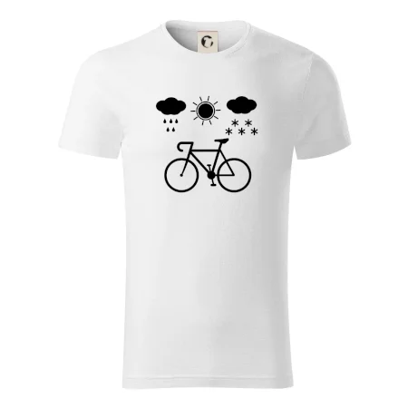 Cyklista za každého počasí