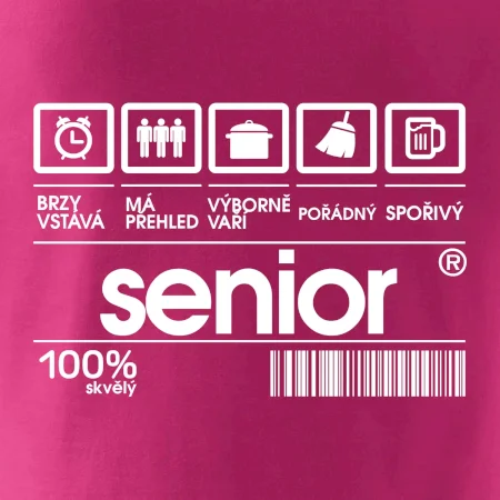 Čárový kód senior