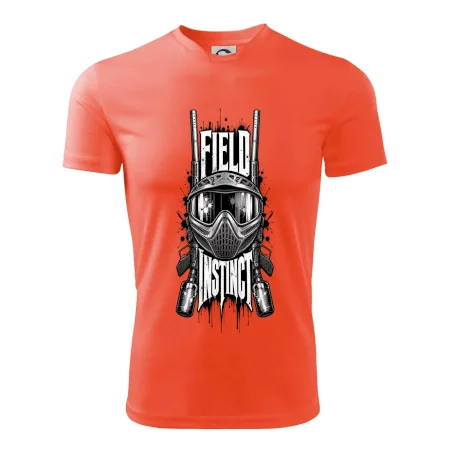 Černobílá maska field instinct paintball
