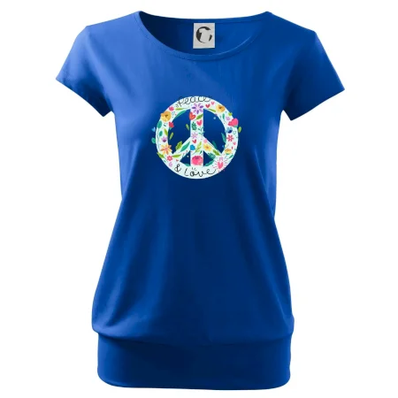 Peace and love symbol