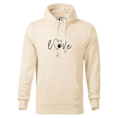Love nápis zvíře