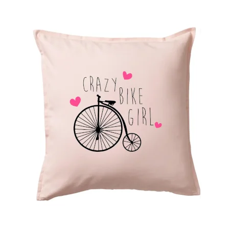 Crazy bike girl