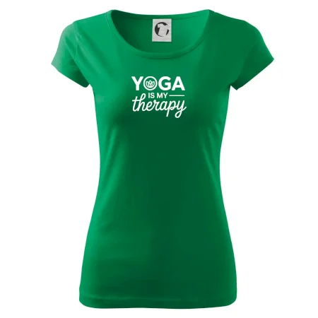 Yoga Is My Therapy nápis