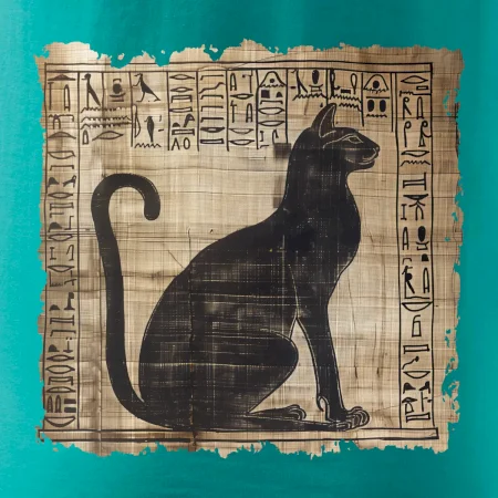 Egyptské hieroglyfy kočka