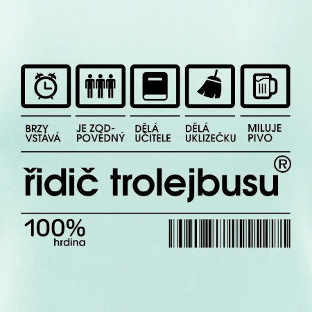 Čárový kód -  Řidič trolejbusu