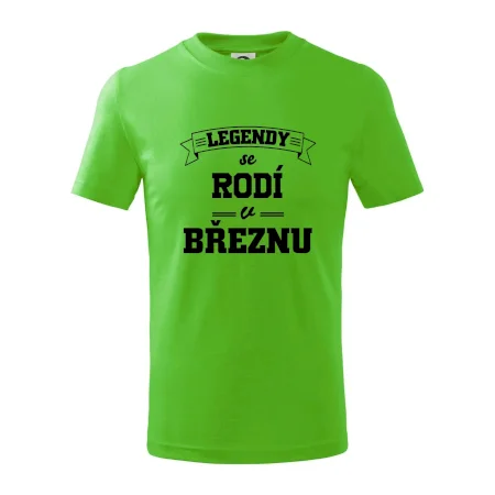 Legendy se rodí v březnu