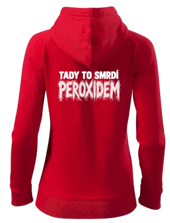 Tady to smrdí peroxidem