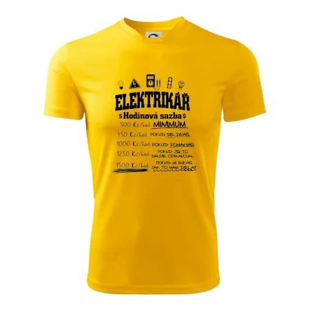 Elektrikář hodinová sazba