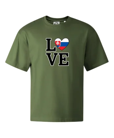 Love Slovenská vlajka