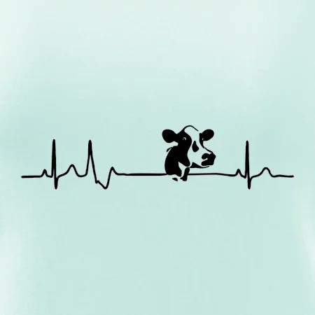 Kráva EKG