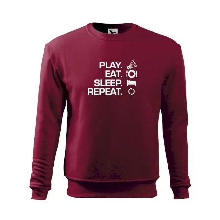 Play Eat Sleep Repeat badminton