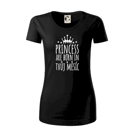 Princesses are born in (vlastní nápis měsíc narození)