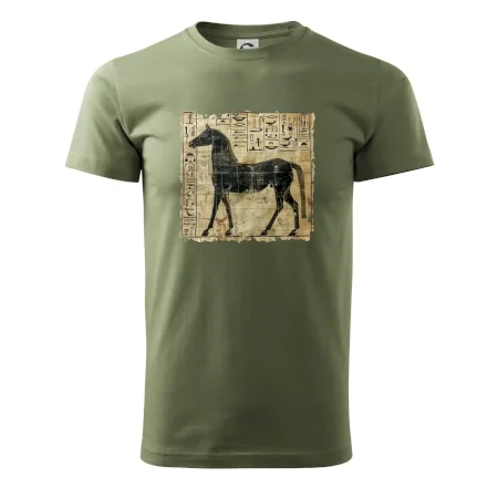 Egyptské hieroglyfy kůň