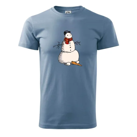 Sněhulák se spadlým nosem