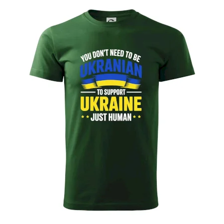 You don't need to be Ukrainian to support Ukraine just human