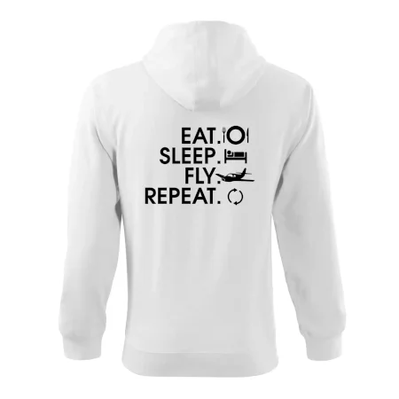 Eat sleep fly repeat