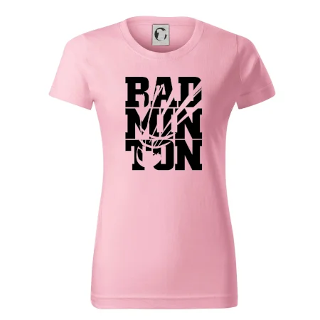 Badminton nápis