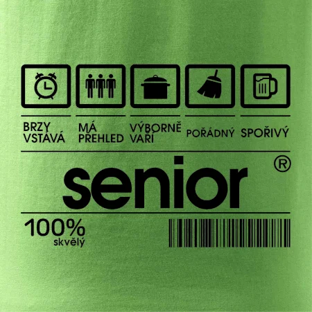 Čárový kód senior