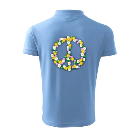 Peace symbol kopretiny