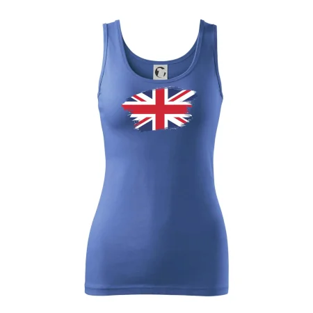 Britská vlajka roztrhaná