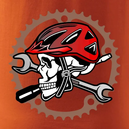Lebka biker opravář