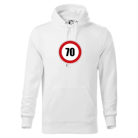 Dopravní značka - omezení rychlosti 70
