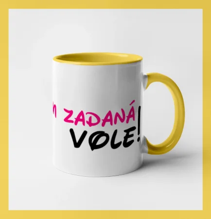 Jsem zadaná! Vole!