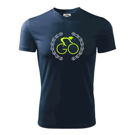 GO cyklista (fluo potisk)
