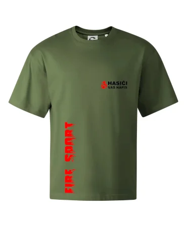 Hasiči (oheň,  Firesport, název sboru - vlastní nápis)