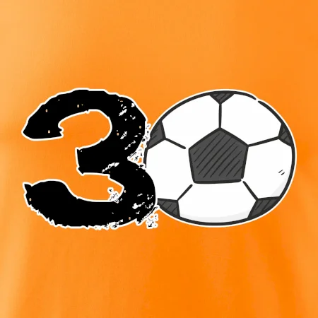 Fotbal kulaté narozeniny 30