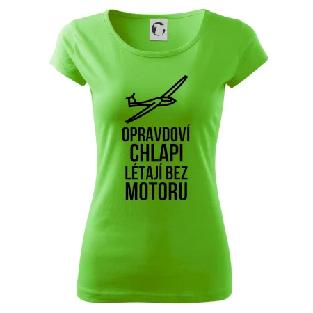 Opravdovi chlapi létají bez motoru
