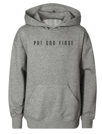 Put God first slabý nápis