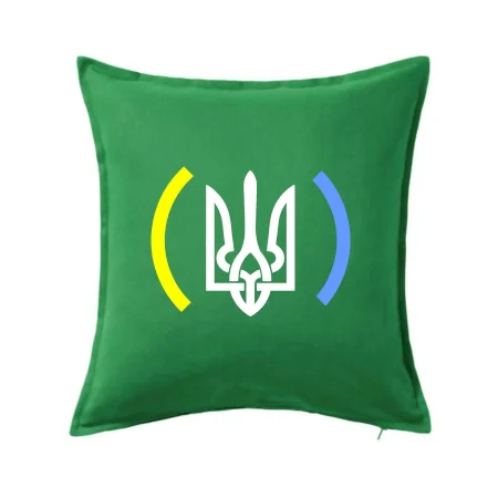 Ukrajina trojzubec s barvami