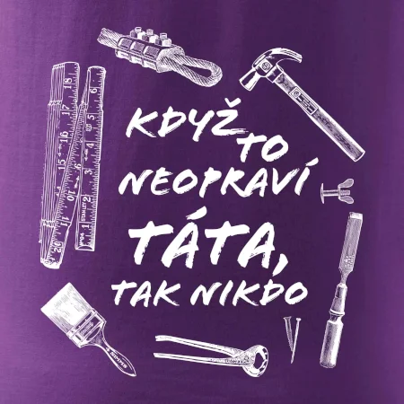 Když to neopraví táta, tak nikdo černobílé