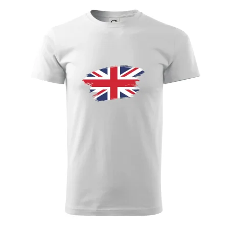 Britská vlajka roztrhaná