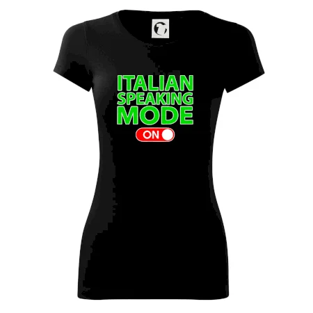 Italian speaking mode - ON