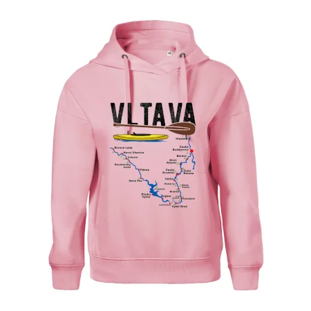 Mapa řeky Vltavy