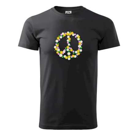 Peace symbol kopretiny