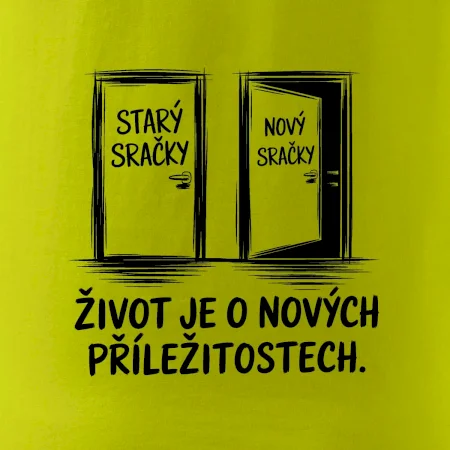 Dveře  - starý sračky - nový sračky